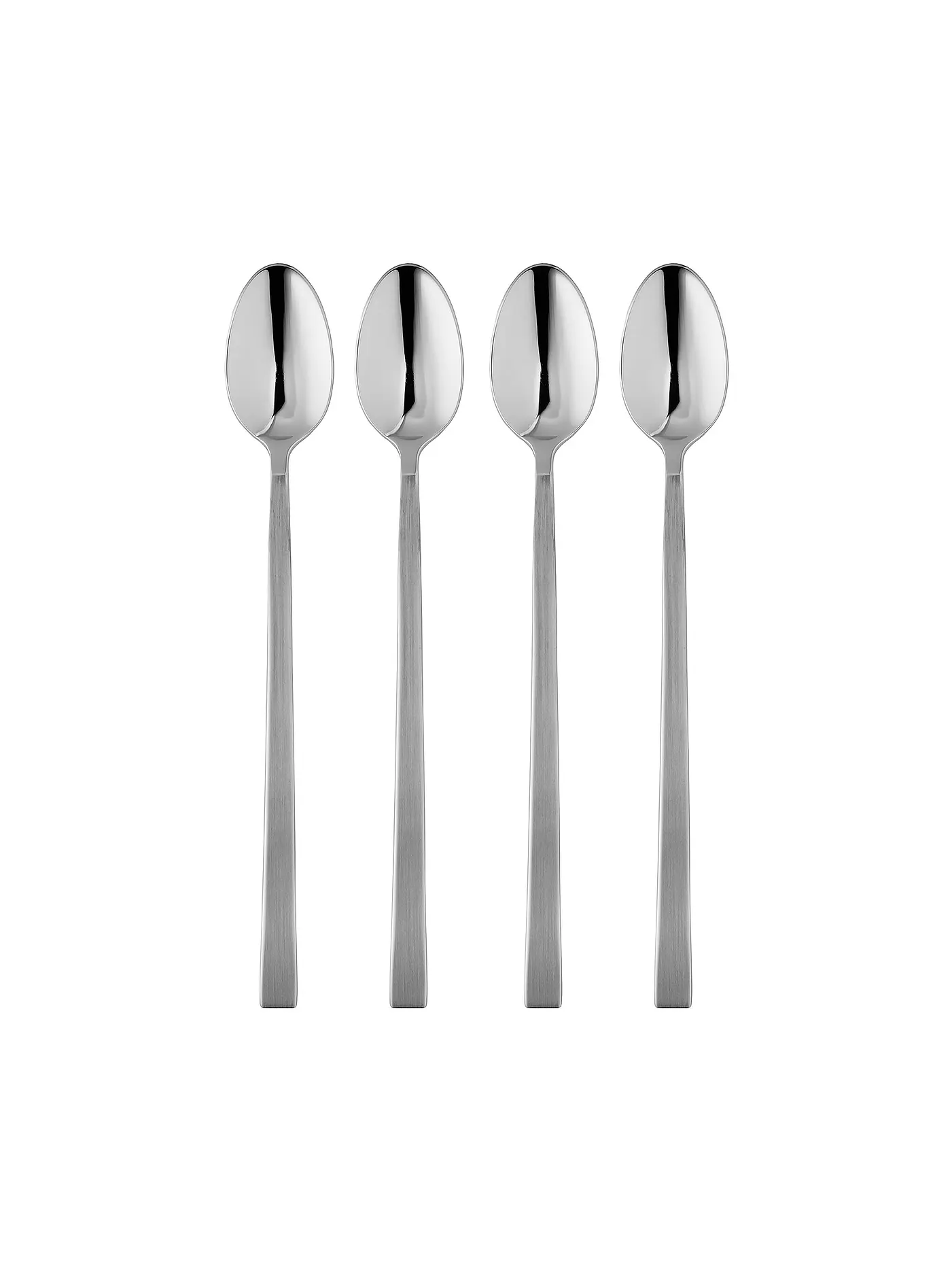 JOOP | Latte Macchiato Löffel Set 4tlg Satiniert | 